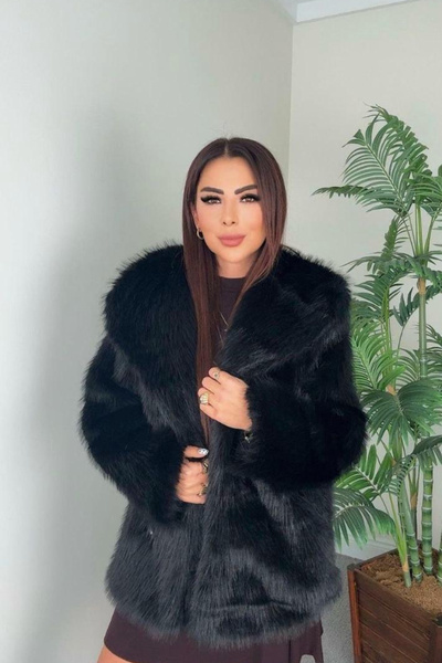 New Deux Winter Women's Faux Fur Coat – Soft Textured