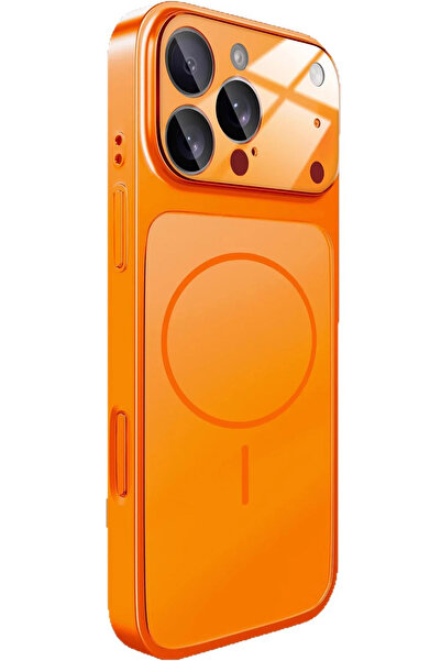 Nezih Case Apple iPhone 14 Pro Uyumlu 17 Pro Max Görünümlü Magsafe Sarj Destekli Kılıf