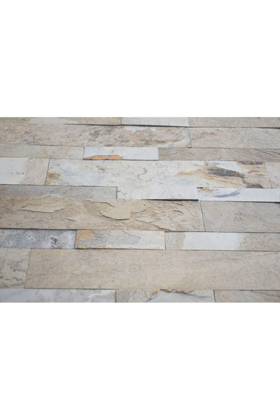 Studio Design Panel 3D Flexible Slate Malta Stones 15×60 cm with Self-adhesive
