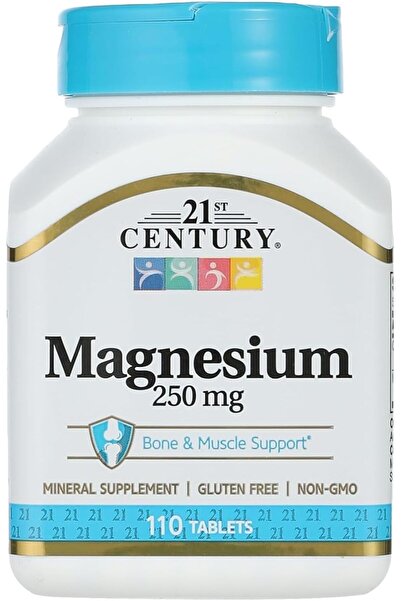 21st Century Magnesium 250 mg 110 Tablets