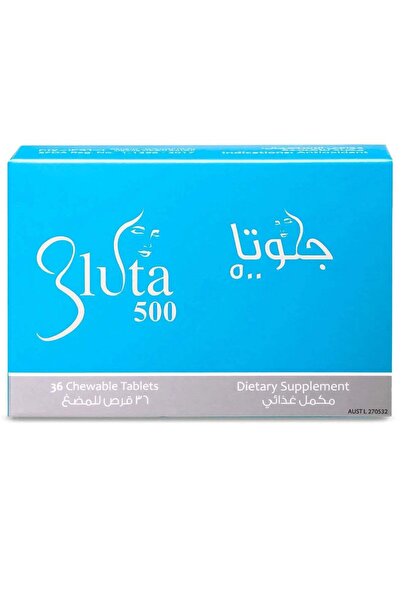 Gluta 500 mg 36 Chewable Tablets