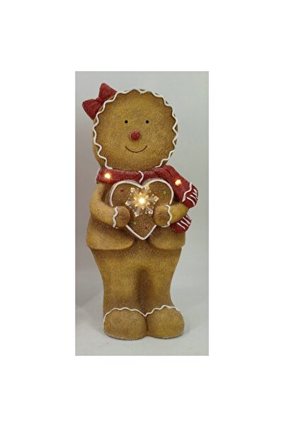 MONDEX Figurină LED SANTA LILA, 19,5x13,5x43,5 cm, decorațiune de Crăciun, ce...