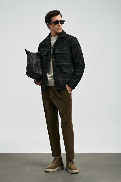 Lufian Gooden Men's Shirt Jacket Black (112120263)