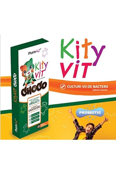 PharmA-Z Kityvit Cioco - comprimate masticabile - Probiotic -