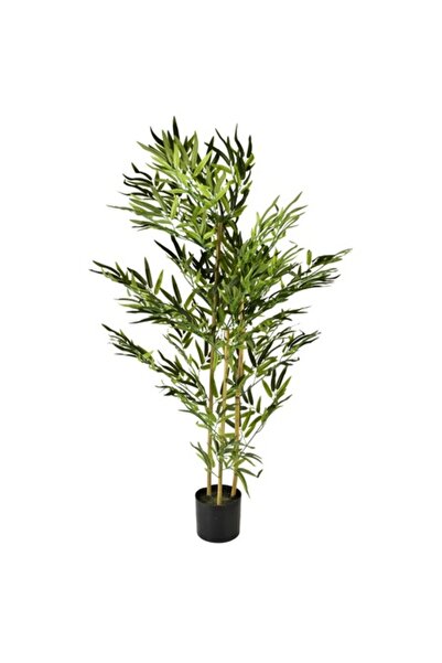 MONDEX Plantă artificială, Mondex, bambus, 15x14x130cm, neagră