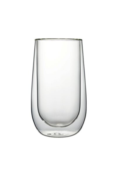 MONDEX Set of 2 borosilicate glasses 400 ml, MONDEX, modern transparent design