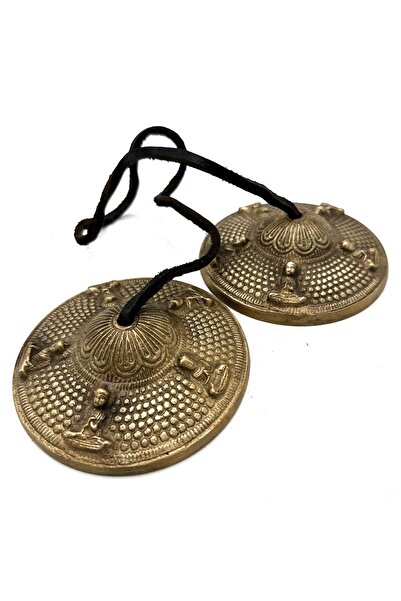 OEM Chimvale din alamă tibetană Tingsha | 9,5 cm