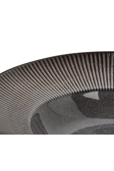 MONDEX pasta plate, ceramic, dark gray, 30 cm