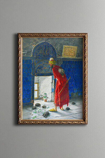 epiqart Turtle Trainer - Vintage Patterned Frame