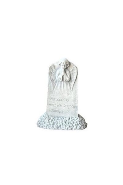MONDEX Decorative Figurine (Ipsos Plaster), Grey, 7 x 14.5 x 18 cm