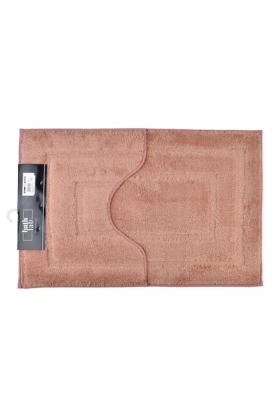 Bathlab Set covorașe de baie 2 buc 50x40cm și 50x80cm, antiderapante, multico...