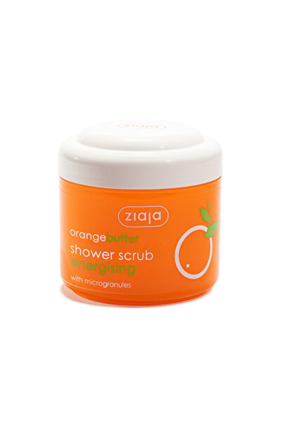 Ziaja energizing shower scrub with microgranules, orange fragrance, 200 ml