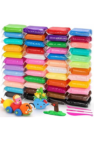Game 48-color foam clay + modeling tools