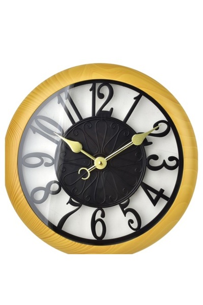 MONDEX Ramsey Decorative Wall Clock, Geometric, 35.5x35.5x5 cm, Multicolor