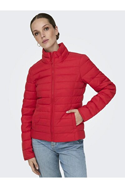 ONLY Red Onltahoe Women's Quilted Jacket - Otw Cc 15304783 -Marsred