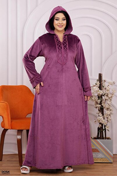 Generies High-quality Moroccan velvet jalabiya with a stunning design
