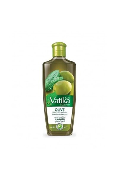 Vatika Naturals فاتيكا زيت الشعر بالزيتون يحمي ويغذي 300 مل
