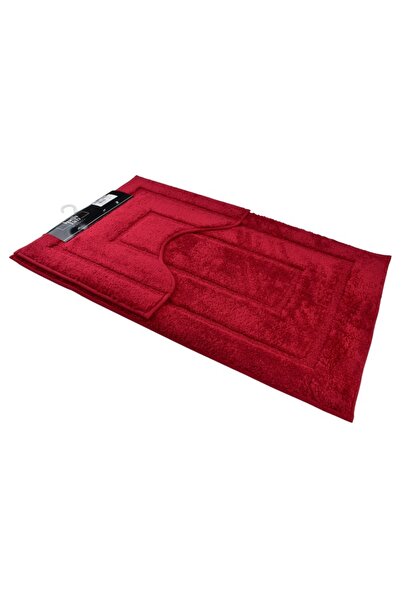 Bathlab bathroom mat set, 50x40 cm and 50x80 cm, red