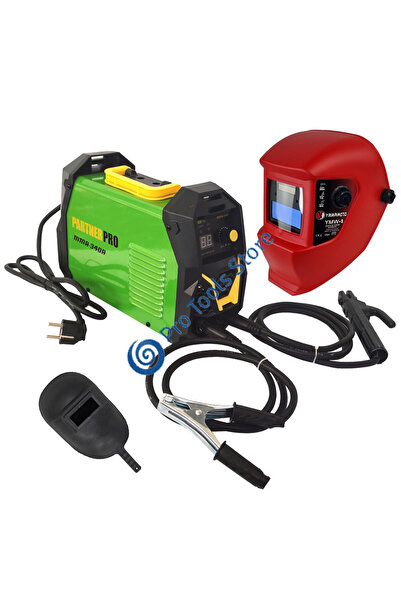 PartnerPro MMA 340 Inverter Welding Machine 340A with Electronic Display + He...
