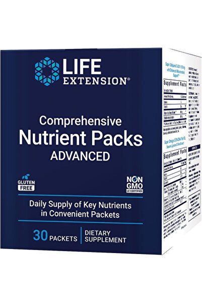 Life Extension Comprehensive Nutrient Packs Advanced - Multivitamin & Mineral...