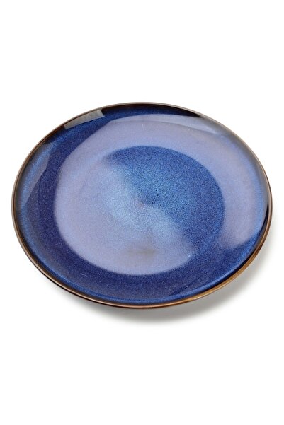 MONDEX Basic Nature Ceramic Plate 21x21x2 cm, Modern Multicolor