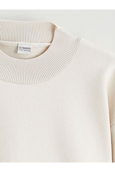 LC Waikiki Lcw Kids Basic Girls' Knitwear Sweater and Skirt