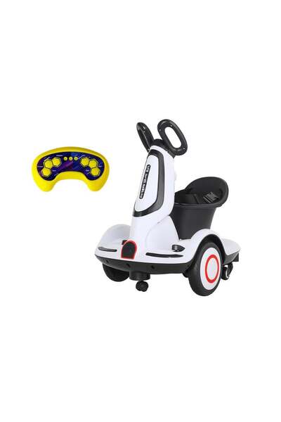 Generic Smart electric scooter with remote control, LED lights, and 360-degree rotation.