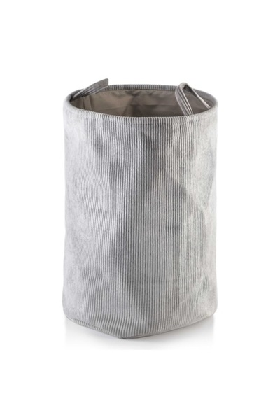 MONDEX storage basket, textile, 40 x 60 cm, Gray
