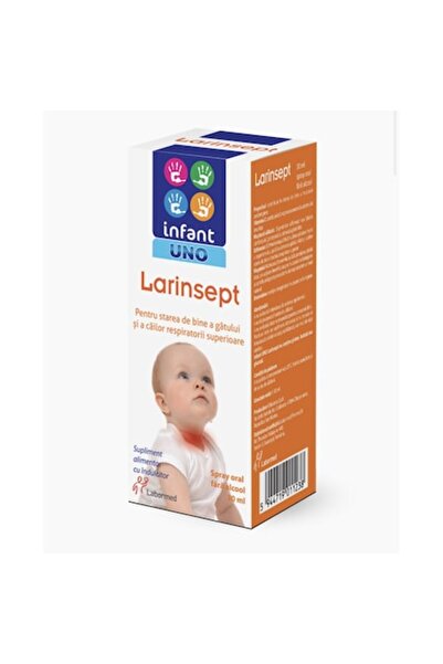 LABORMED Spray oral Infant Uno Larinsept pentru bunăstarea gâtului, 30 ml