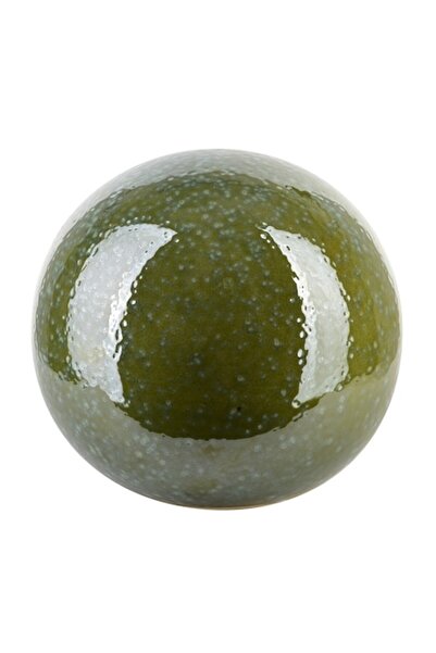 MONDEX Sferă decorativă, Mondex, verde, 8x14,5x14,5 cm, ceramică