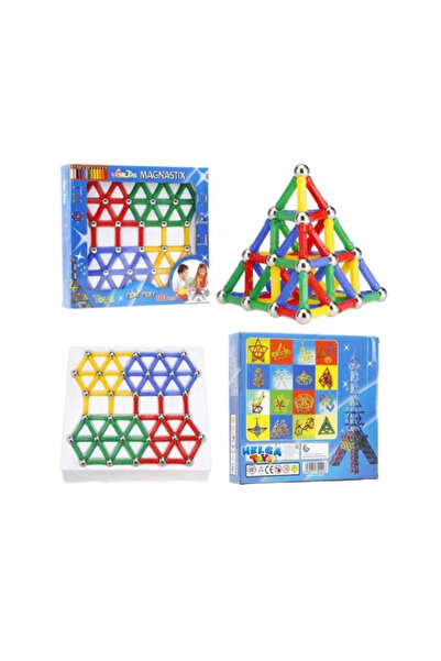 O.M.D Magnastix Magnetic Construction Set, 108 pieces
