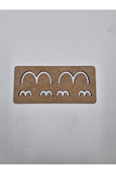 Mu Art Ahşap 20 قطعة من الأشكال الخشبية الأساسية المتماثلة من مونتيسوري رقم 9...