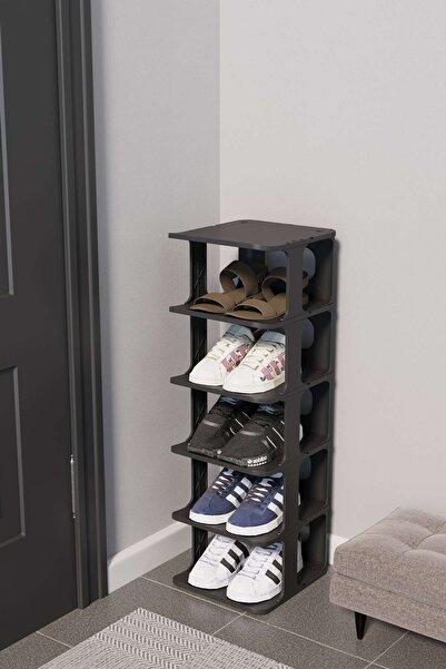 nouray Raft pentru încălțăminte cu 5 niveluri Raft portabil pentru încălțăminte Raft multifuncțional.