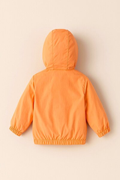 DeKuBaby New Season Cute Forest Animals Figured, Cotton Lined, Hooded Children-Baby Coat Raincoat