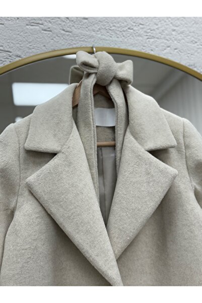 BENAHOLL Aixa Double Pocket Unlined Coat-Ün233 Stone