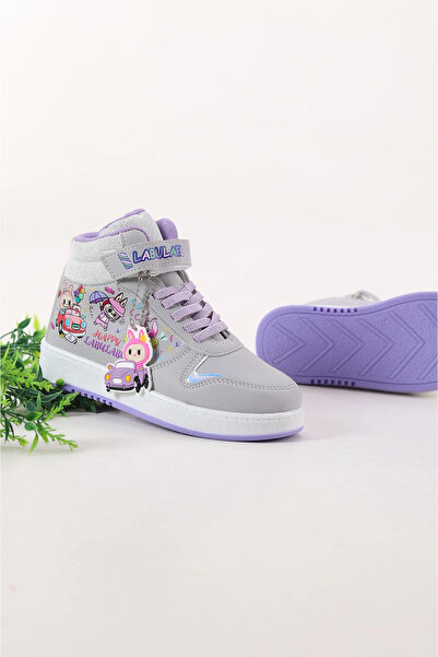 McDark Girls' Ice Lila Labulabu Sneaker High-Top Shoes
