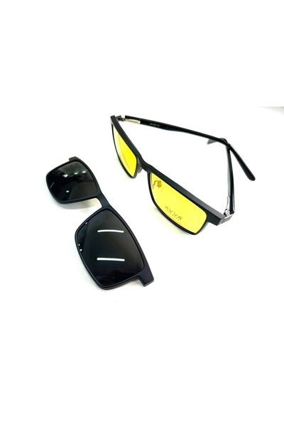 Avva 507 C2 Polarized & Antifar Clip-On Men's Sunglasses