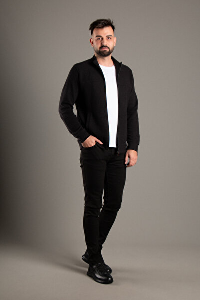 ZEKİ ÖZER ΑΝΔΡΙΚΗ ΜΑΥΡΗ ΖΑΚΕΤΑ ΜΕ ΤΥΠΟ