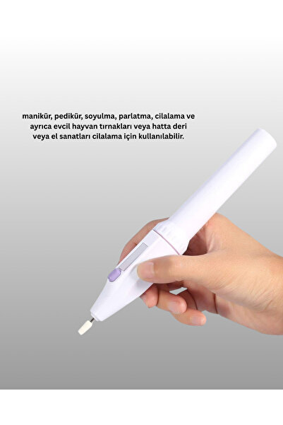 ZERO LAND Nrzsnt Professional Electric Nail Care Drill Set – Low Noise and (170252) Portable Tas