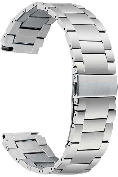 bbtech سوار معدني متوافق مع ساعة هواوي واتش جي تي 6 مقاس 41 ملم، حزام كلاسيكي...