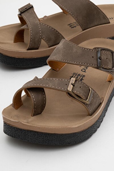 CCWAY AYAKKABI Women's Flip Flops Vi̇zon Mat