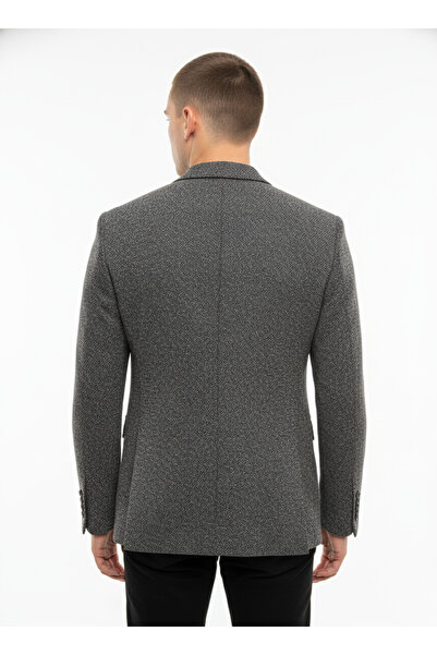 Presto Men's Slim Fit Gray Sports Jacket