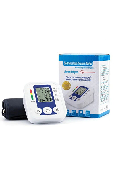 SHOPYTECH Akıllı Üst Kol Tansiyon Aleti IHB Düzensiz Nabız Uyarısı Tek Tuşla ...