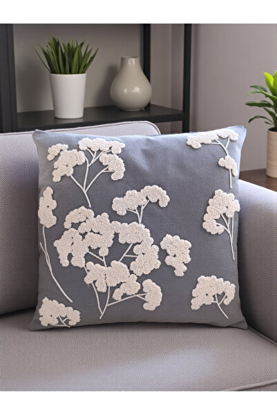 nunuteks evinizi renklendirin غطاء وسادة مطرز بنقشة مثقبة |   غطاء وسادة منقو...