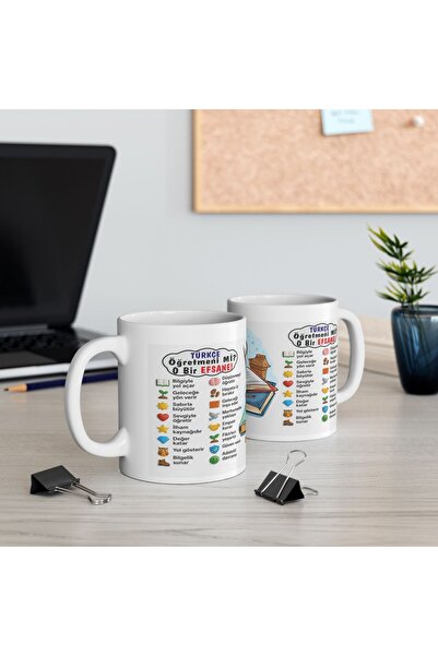 sıradışıhediyem Teachers' Day Mug Cup Special Mug Cup for Teacher