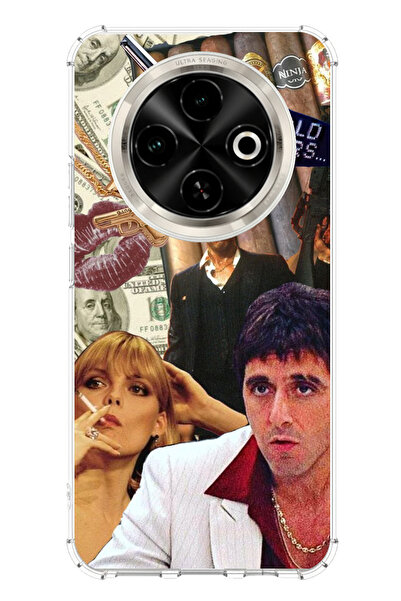 TechTree Tecno Spark 30C Compatible the Worlds Is Yours Designed Printed Silicone Case