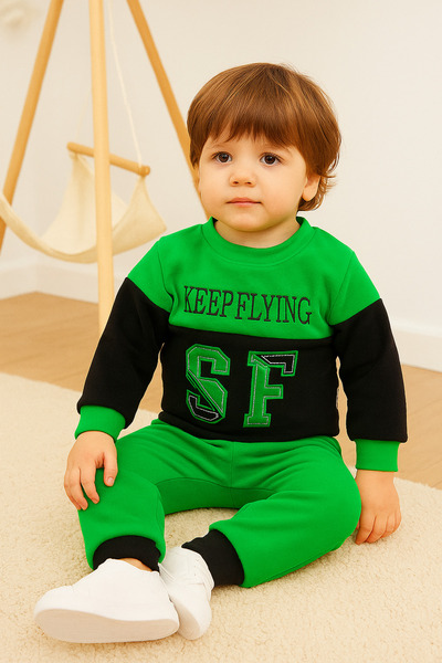 canmana kids&baby Set de lână cu broderie SF