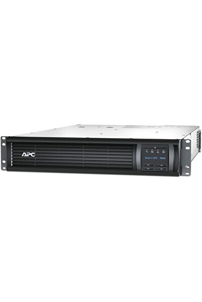 Apc SMT3000RMI2UC جهاز UPS ذكي، تفاعلي مع الخط، طاقة 3000 فولت أمبير، جهد 230 فولت، 8x IEC C13+1x IEC C1