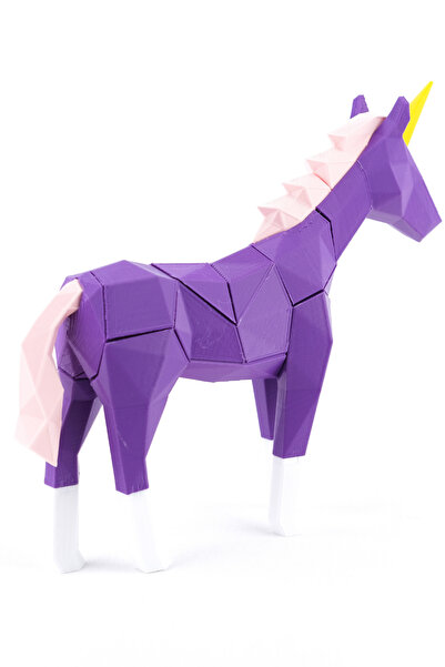 BCOVERART Toyzzart 3D Puzzle Yapboz Mıknatıslı Oyuncak-Unicorn