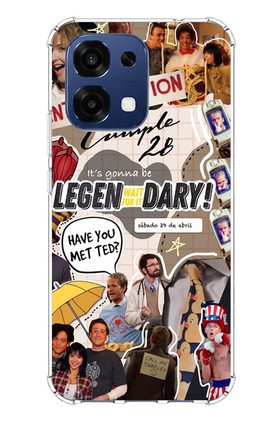 TechTree حافظة سيليكون متوافقة مع هاتف اوبو A6 برو بتصميم ريترو جريدة كيف وقع...